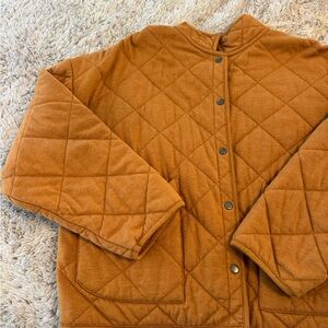 Z Supply Maya quilted oversized jacket